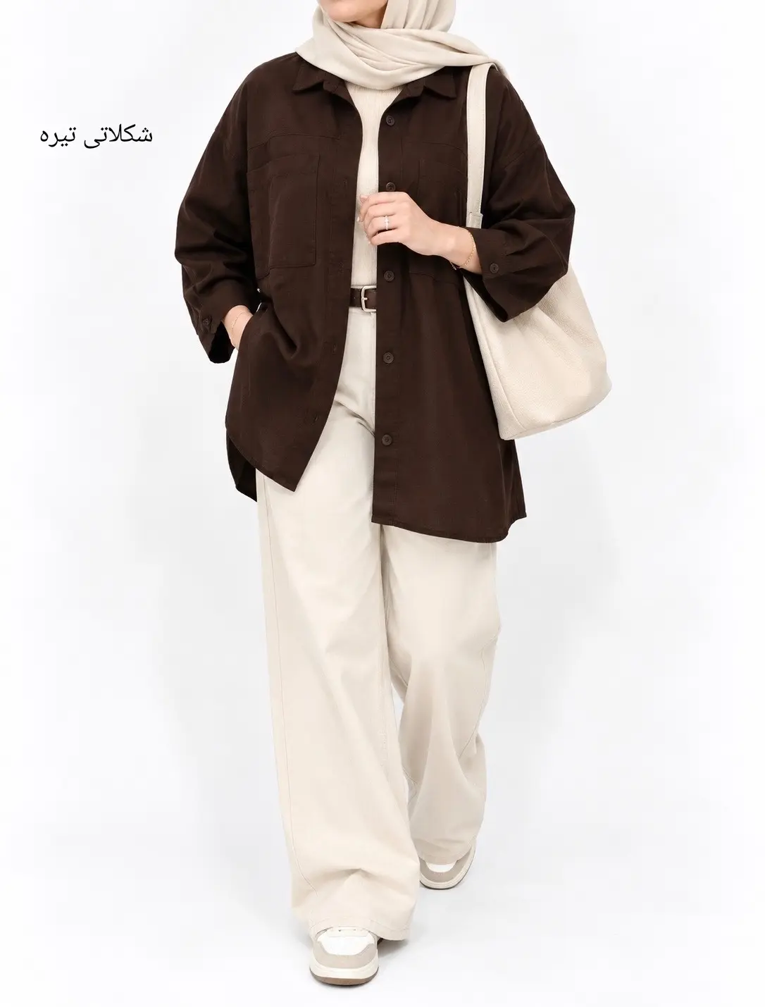 مانتو لینن پنبه سوگند